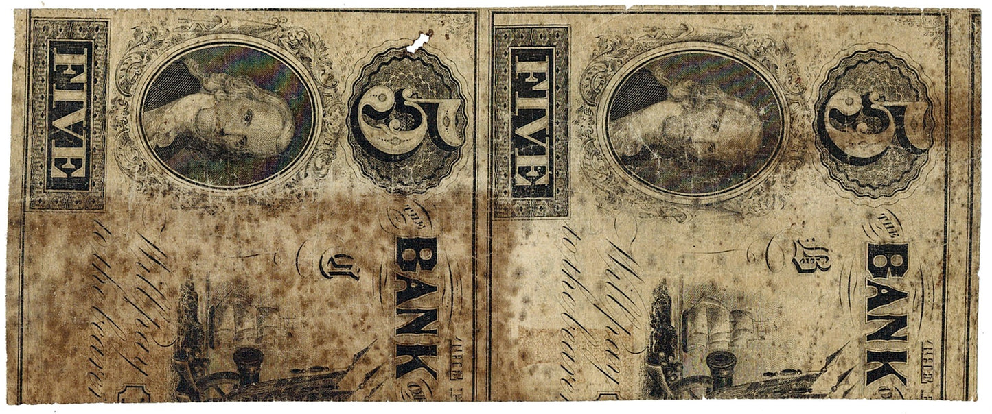 1862 $1 Chattanooga, Tenn. Bank of Chattanooga Obsolete Note ☆☆