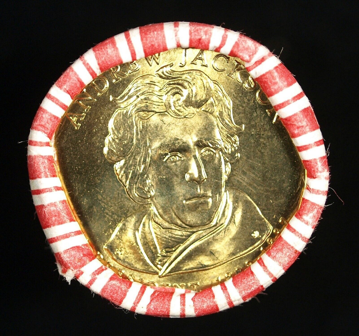 2008 Andrew Jackson Presidential $25 US Dollar Roll ☆☆ Unopened ☆☆ 503