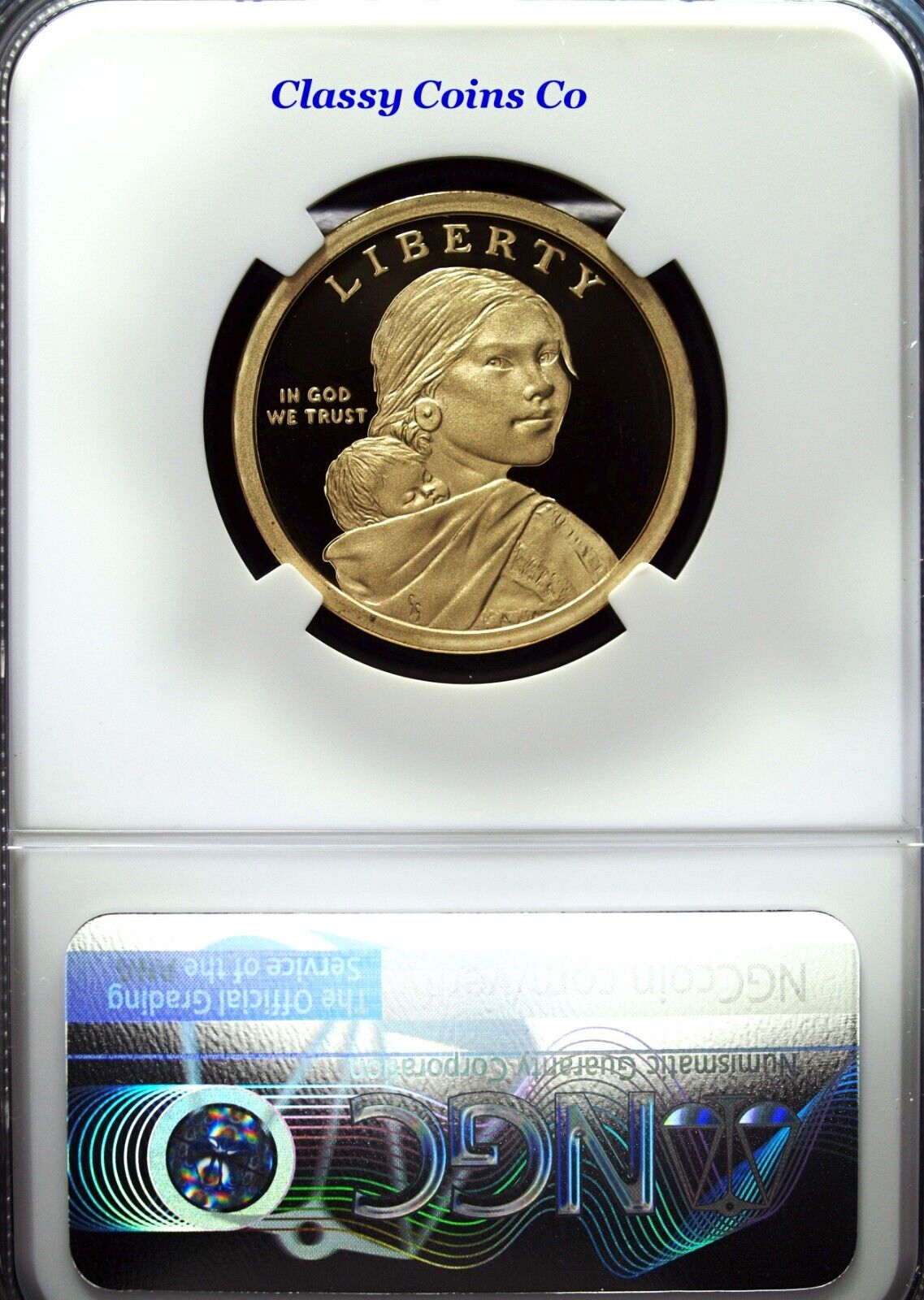 2021 S NGC Proof 69 UCAM Native American Military Service Dollar ☆ First Release