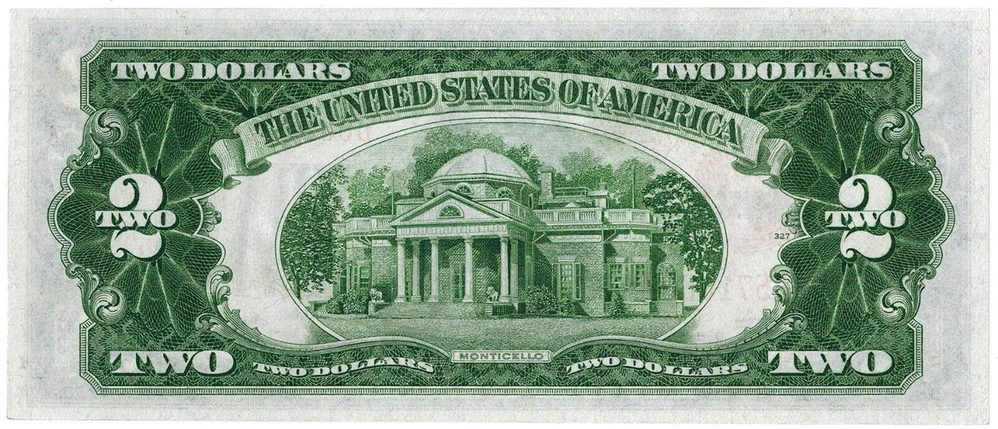 1928 D $2 Legal Tender Note ☆☆ FR 1505 ☆☆ Lightly Circulated