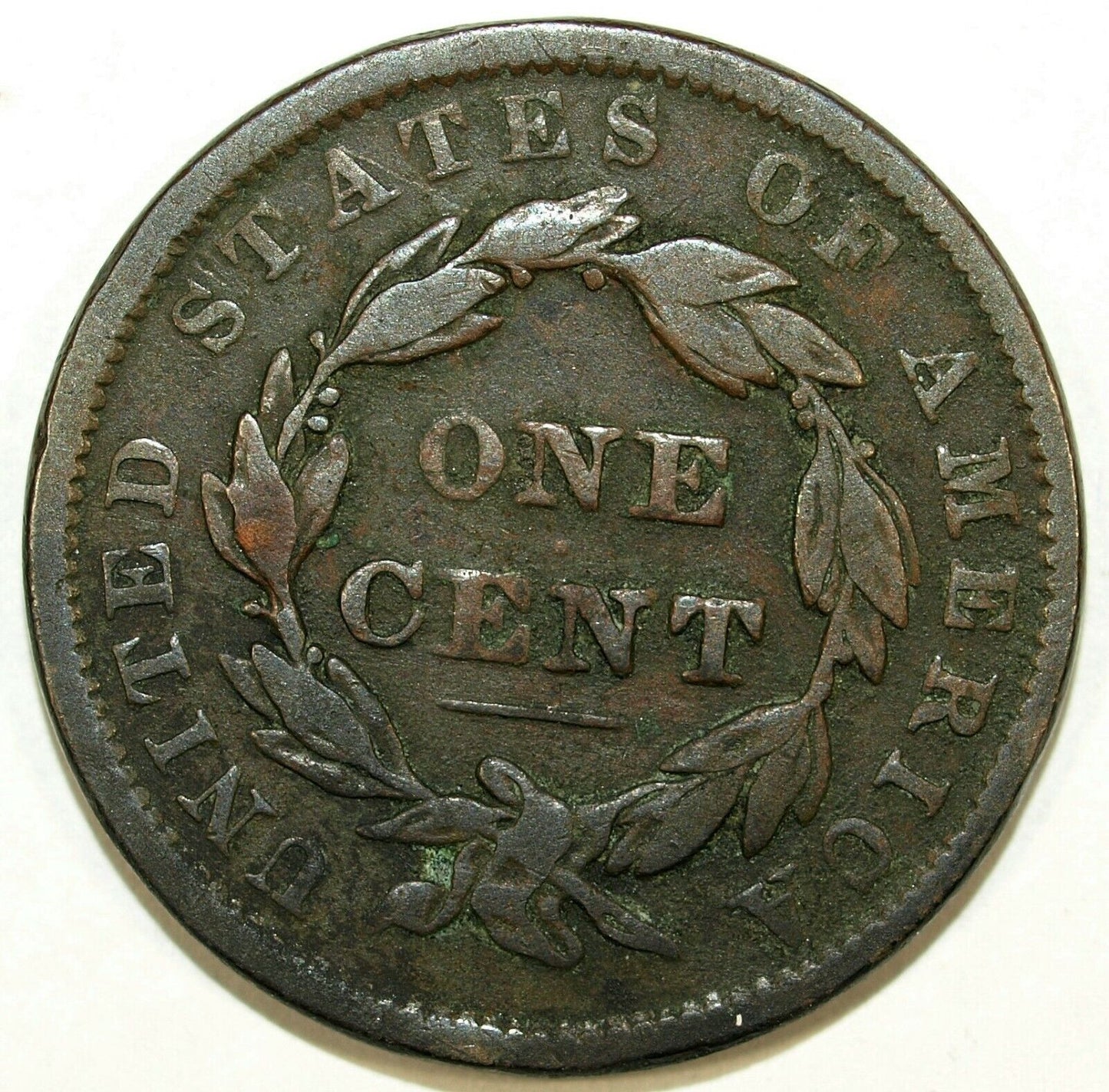1837 Coronet Head Large Cent Piece ☆☆ Head of 1838 ☆☆ Album Filler 242