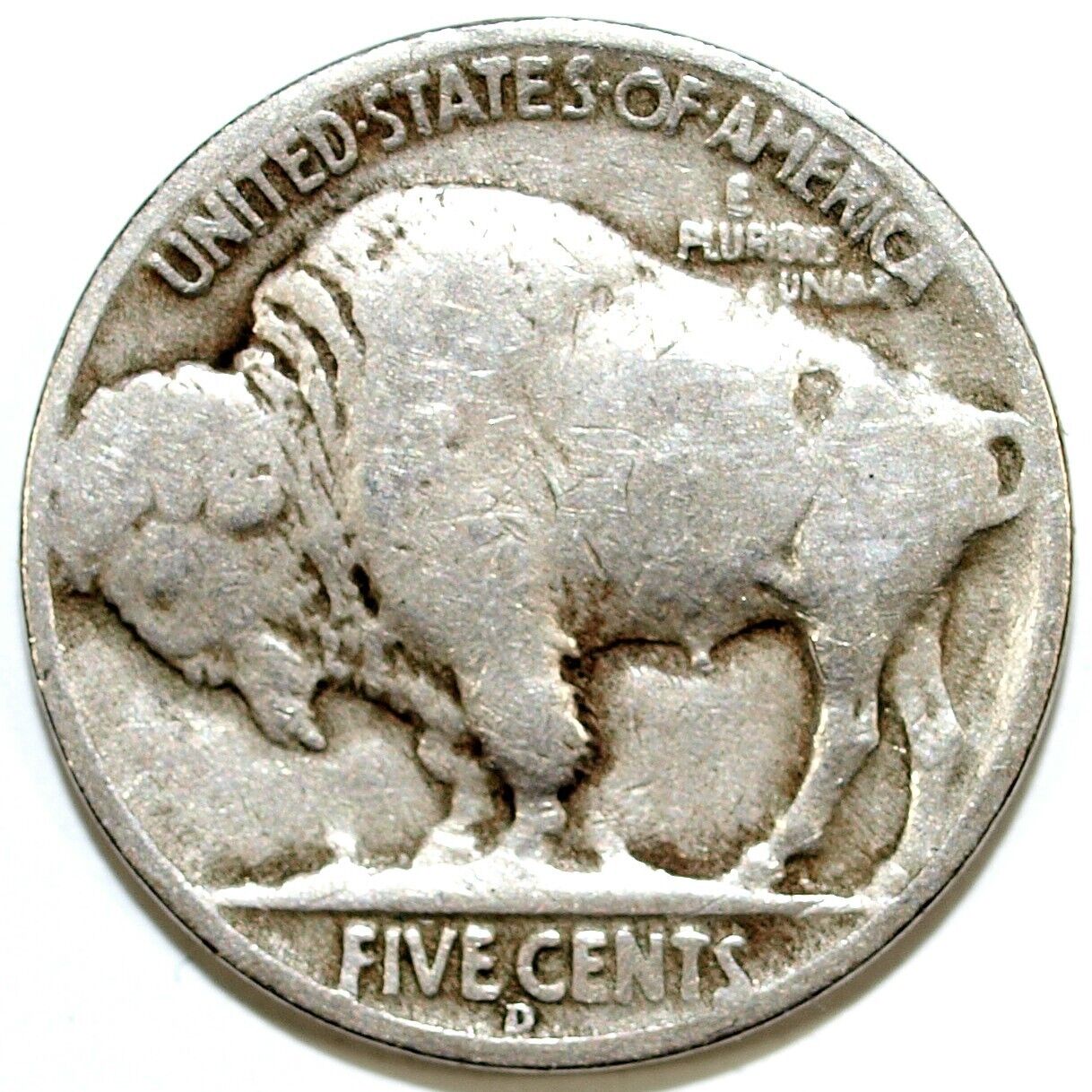 1936 D Buffalo Nickel ☆☆ Circulated Nickel ☆☆ Great Set Filler 158