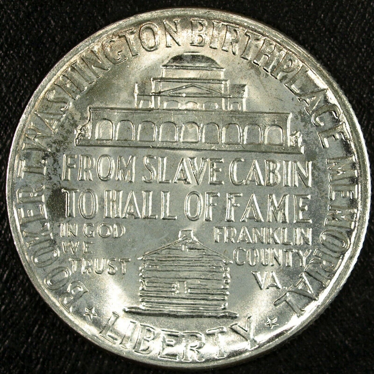 1946 P Booker T. Washington Commemorative Silver Half Dollar ☆☆ Uncirculated 151