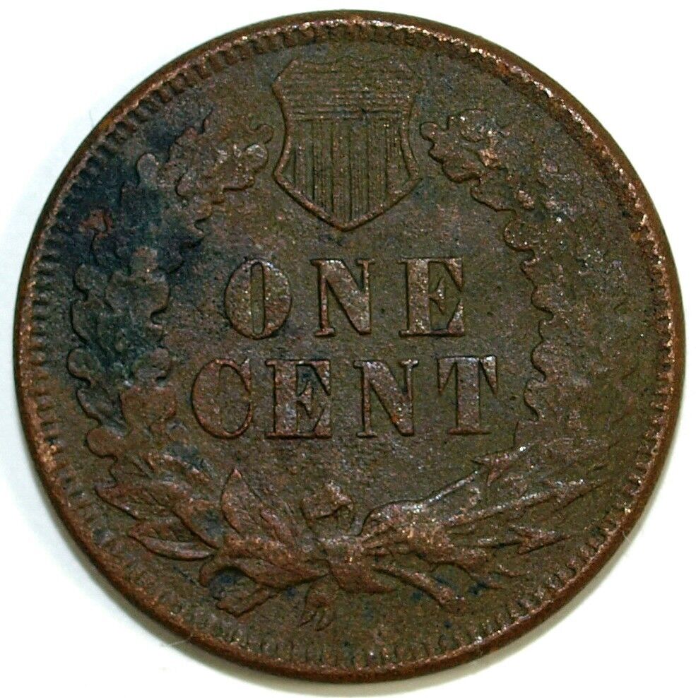 1875 Indian Head Circulated Cent ☆☆ Great Set Filler ☆☆ 104