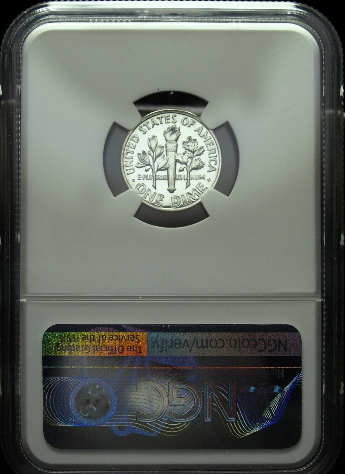 1957 NGC Proof 69 Roosevelt Silver Dime ☆☆ Great For Sets ☆☆ 001