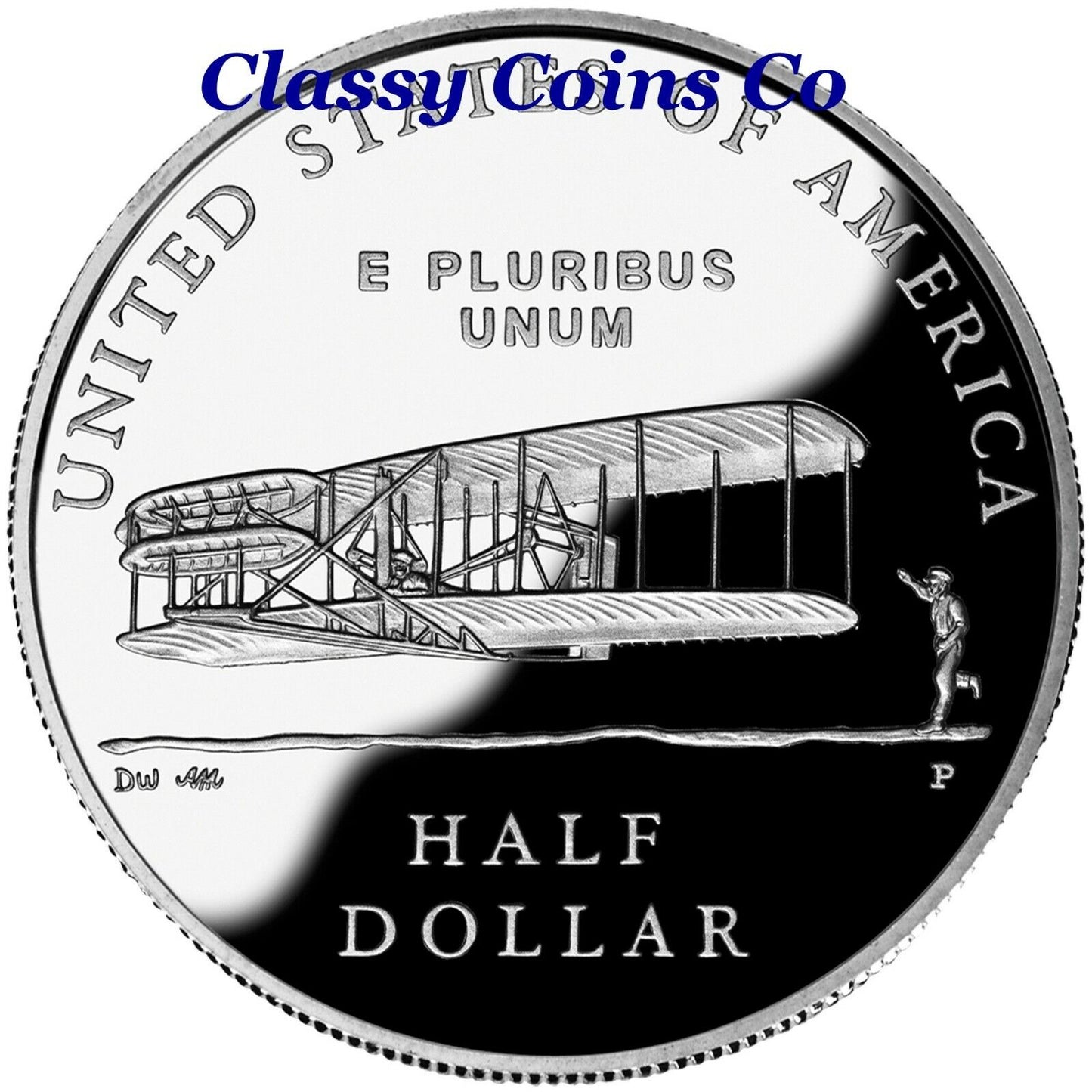 2003 P Proof Clad First Flight Centennial Comm. Half Dollar Set ☆☆ Box W/COA