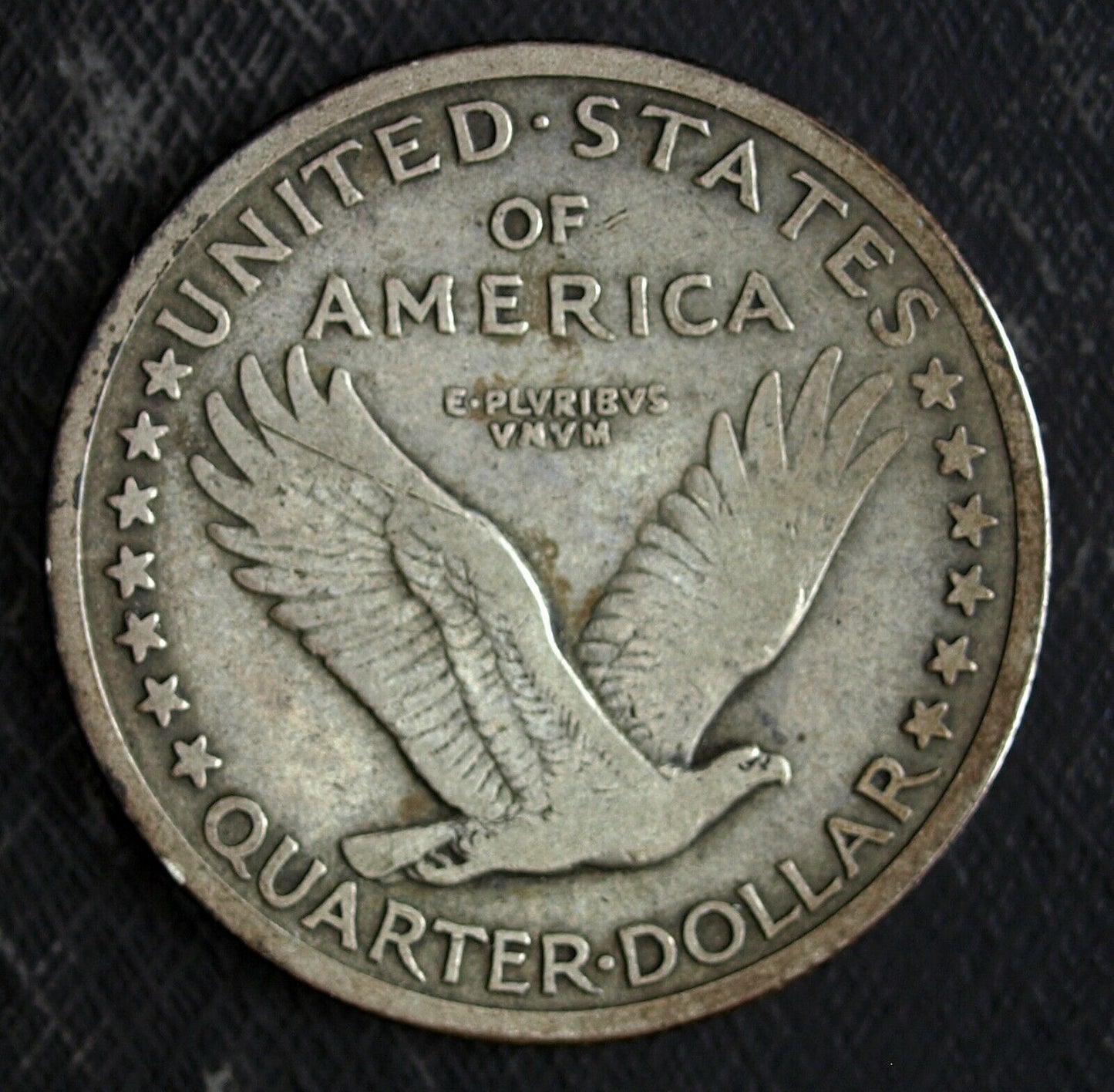 1917 P Type 1 Standing Liberty Silver Quarter ☆☆ Circulated ☆☆Great Filler 012