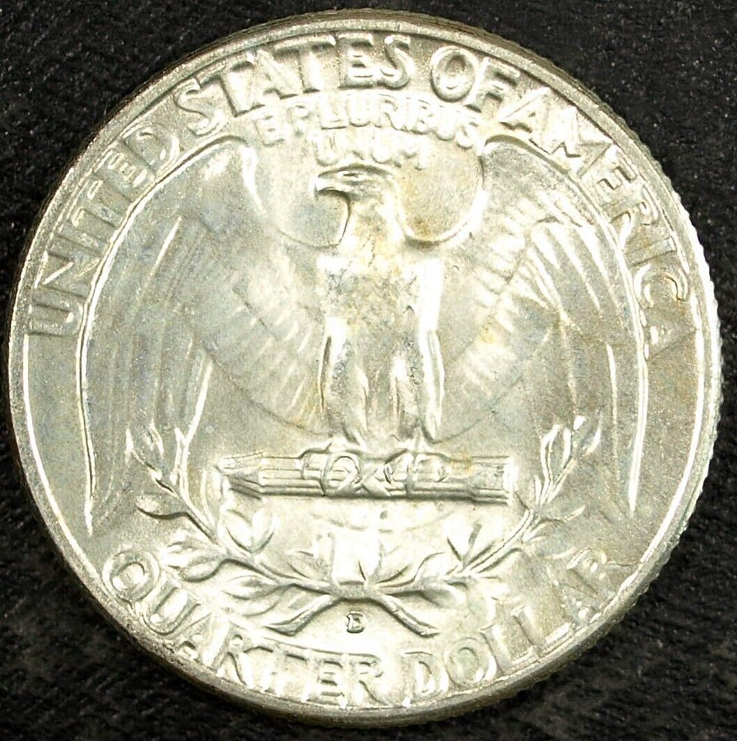 1951 D Washington Silver Quarter ☆☆ UnCirculated ☆☆ Great For Sets 372