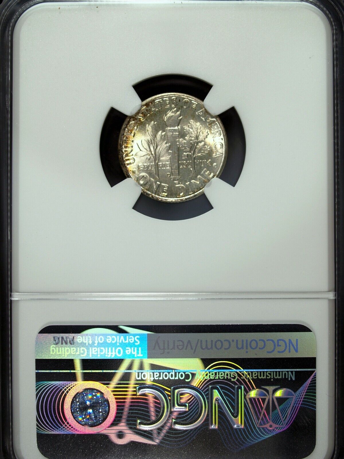 1949 D NGC MS 67 Plus Full Torch Roosevelt Silver Dime ☆☆ Great For Sets ☆☆ 004