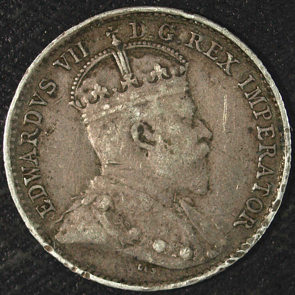 1907 Canada Silver 5 Cents ☆☆ Circulated ☆☆ Great Set Filler 101