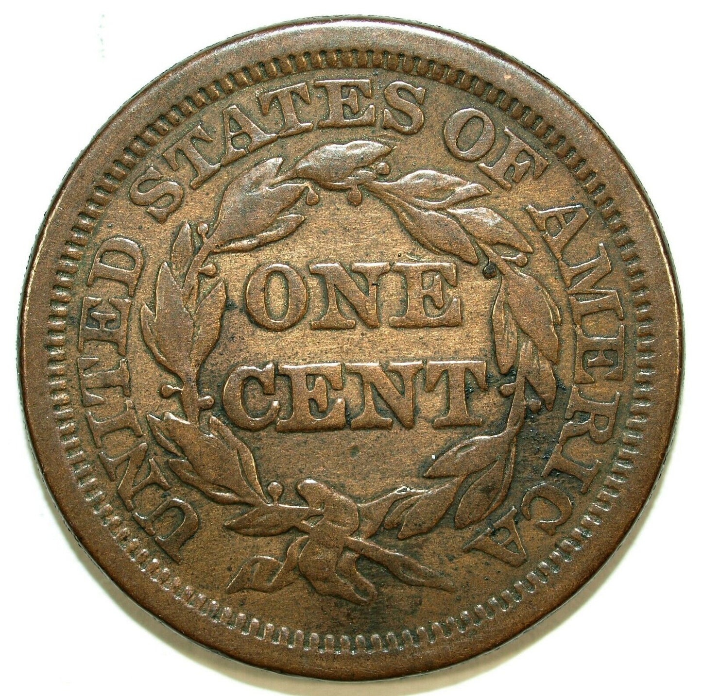 1847 Braided Hair Large Cent Piece ☆☆ Circulated ☆☆ Great Set Filler 105