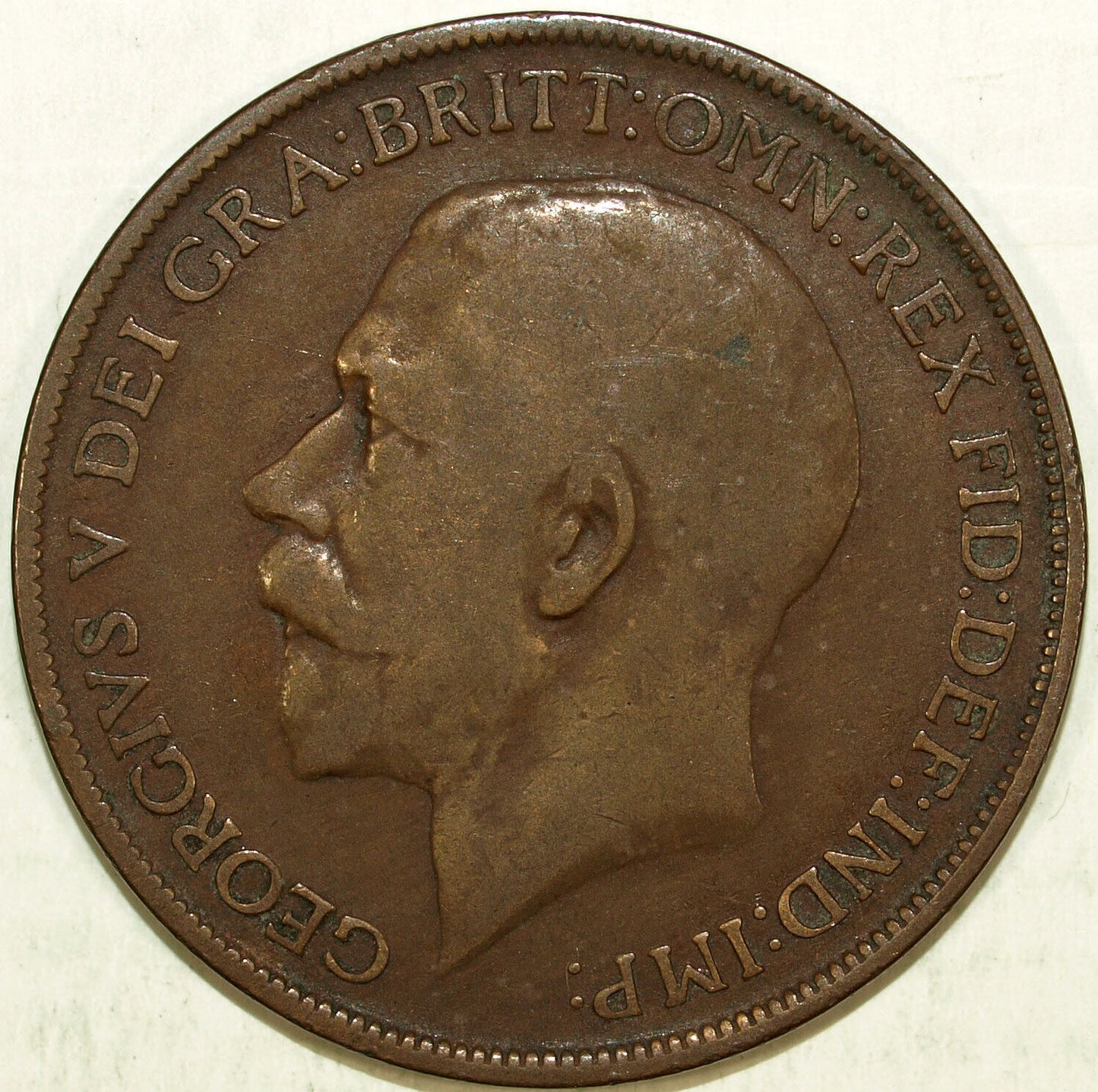 1913 Great Britain One Penny ☆☆ Circulated ☆☆ Great Set Fillers 204