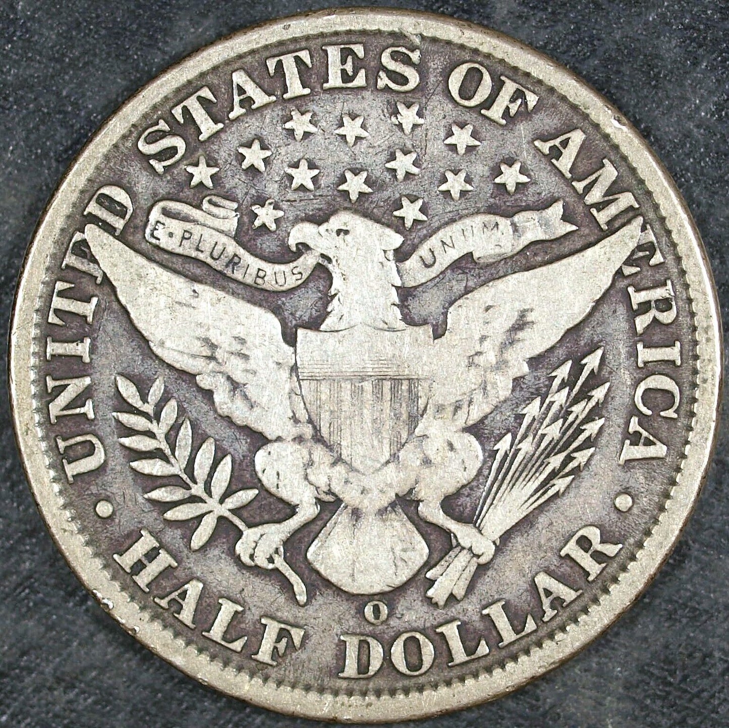 1907 O Barber Silver Half Dollar ☆☆ Circulated ☆☆ Great For Sets 504