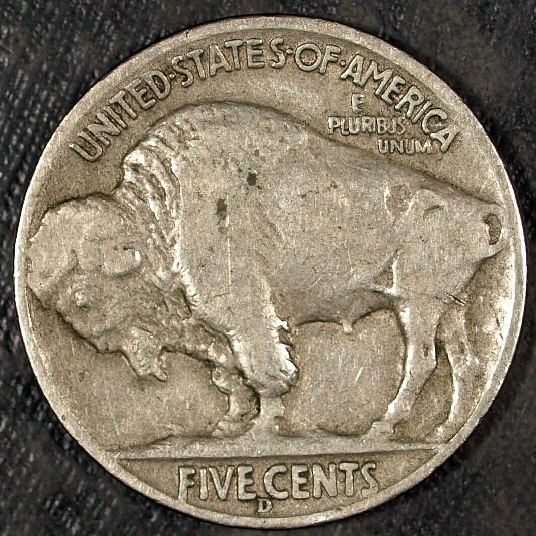 1938 D Buffalo Nickel ☆☆ Circulated ☆☆ Great Book Filler 507