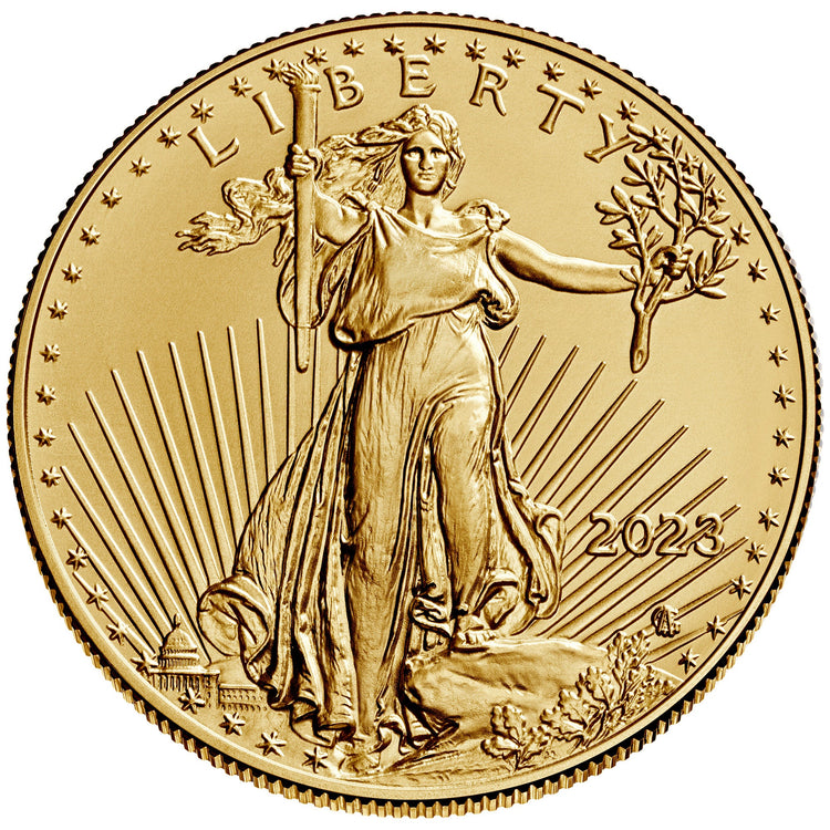 Gold US Eagles