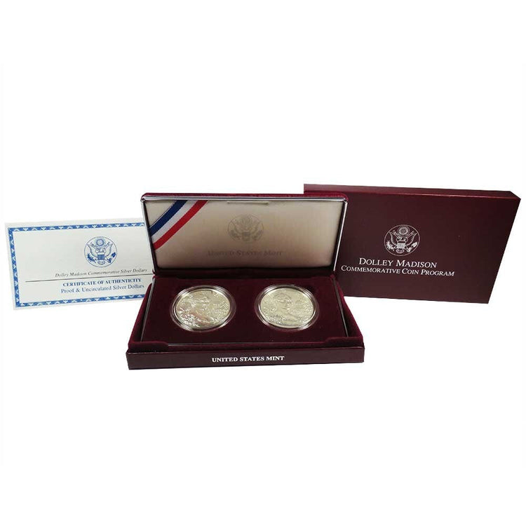 "Various modern US Mint Commemorative Coins, showcasing designs from 1982 to today."