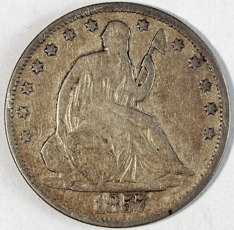 Circulated Seated Liberty Quarters (1838-1891)
