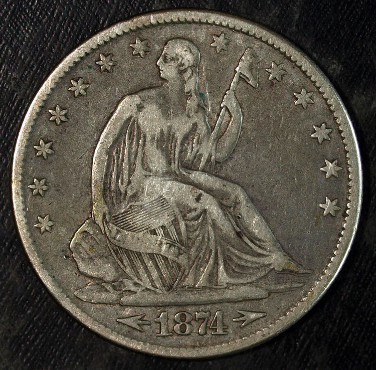 Unveiling History: Circulated Seated Liberty Half Dollars (1839-1891)