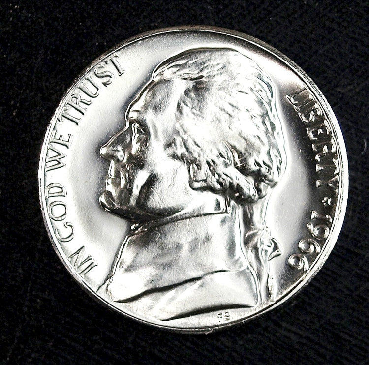 "Various US Nickels from 1866 to present day."