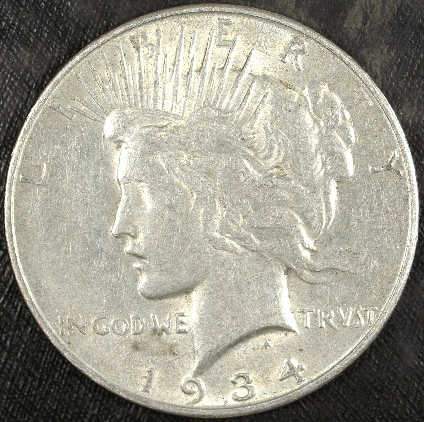 1934 D Peace Silver Dollar ☆☆ Circulated ☆☆ Great Set Filler 463