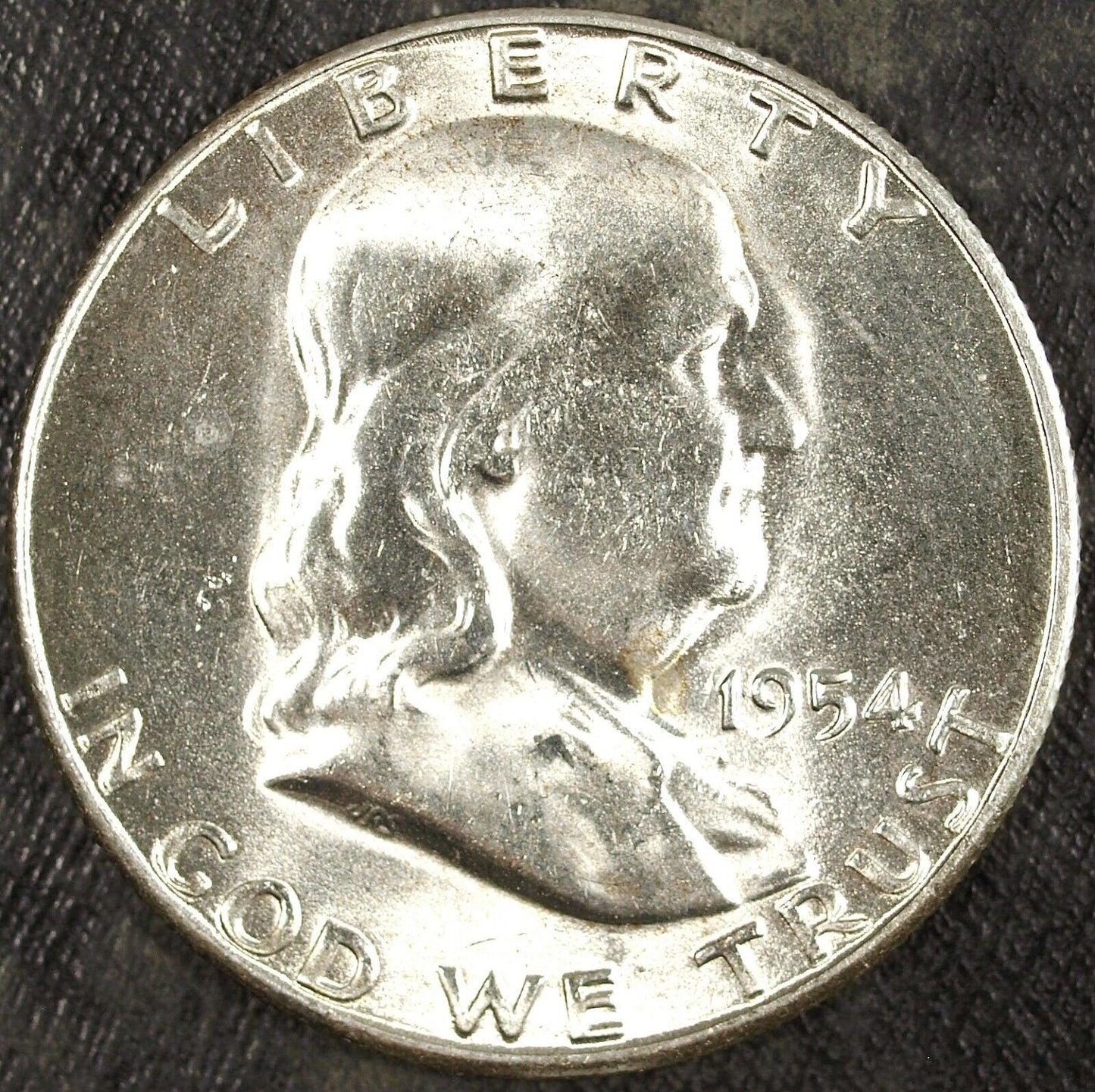 1954 S Franklin Silver Half Dollar ☆☆ UnCirculated ☆☆ Great Set Filler 332