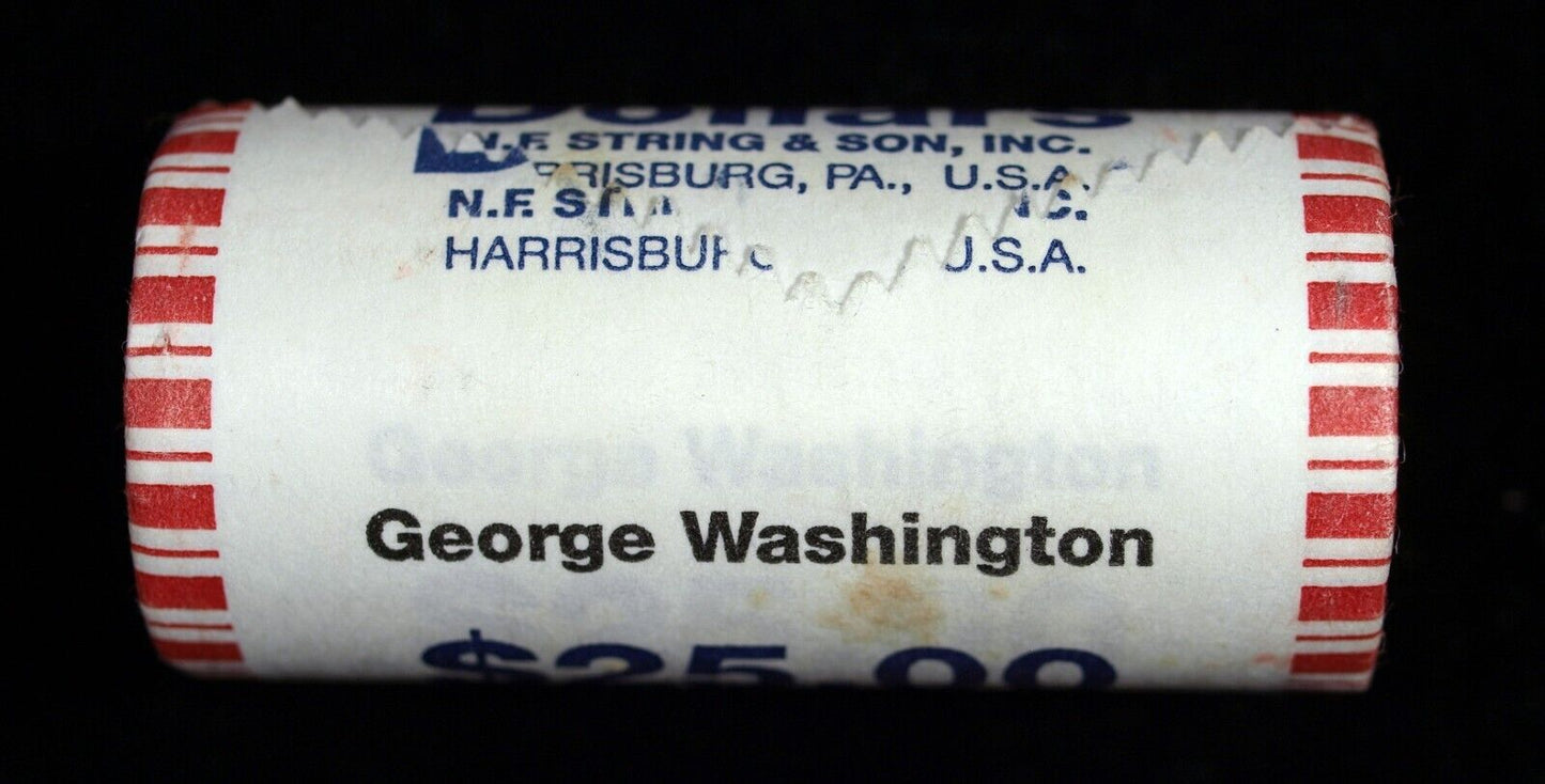 2007 George Washington Presidential $25 US Dollar Roll ☆☆ Unopened ☆☆ 509