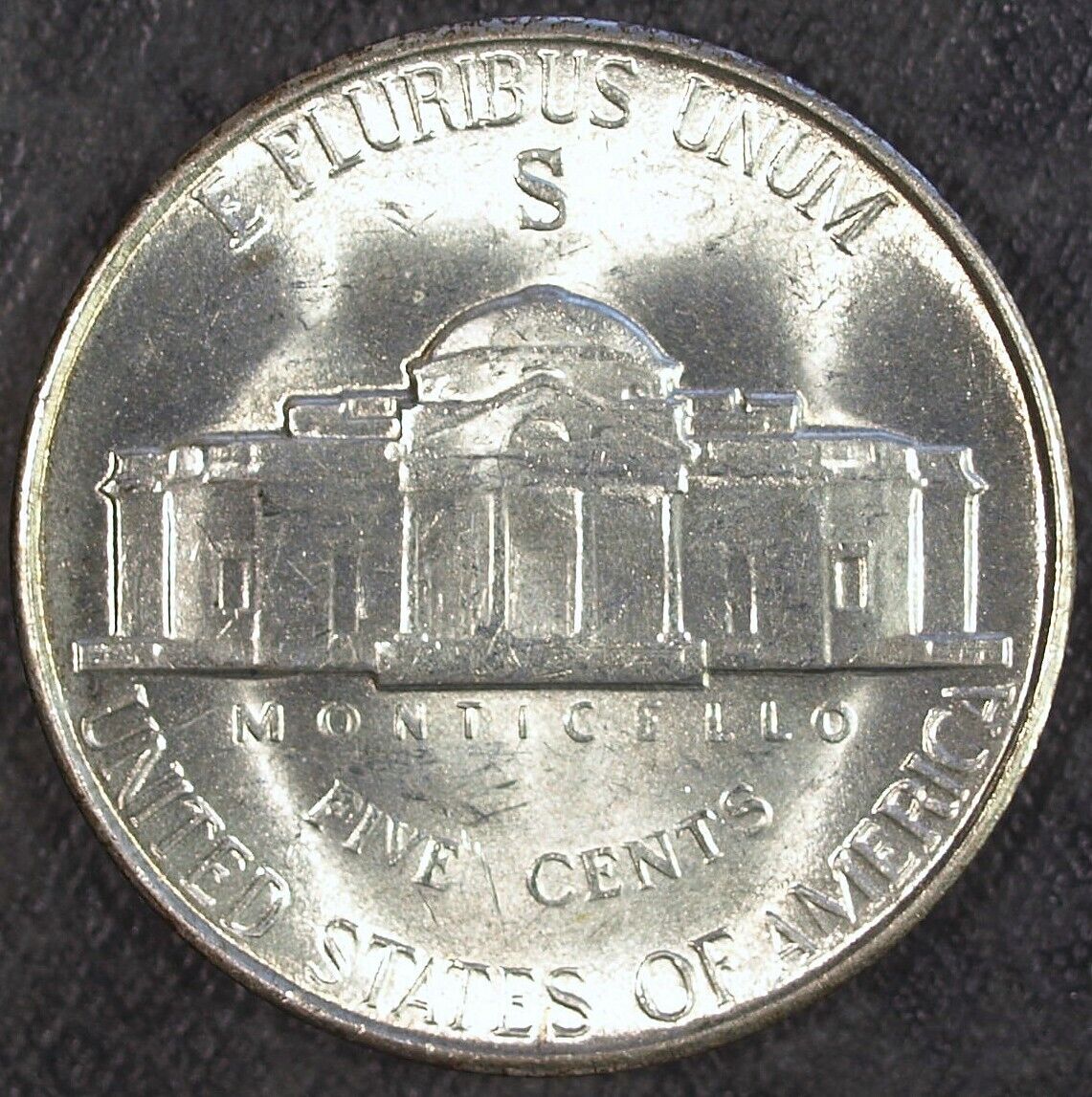 1945 S Silver Jefferson WWII Nickel ☆☆ Uncirculated ☆☆ Great For Sets 210