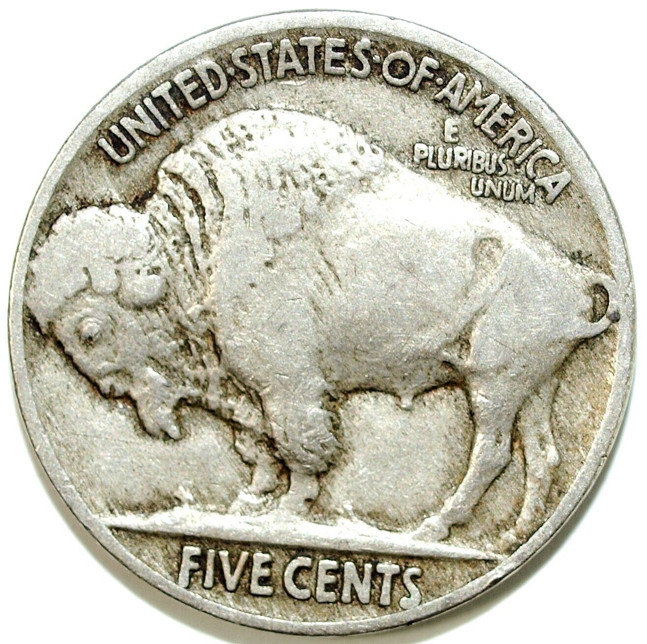 1915 P Buffalo Nickel ☆☆ Circulated Nickel ☆☆ Great Set Filler 207