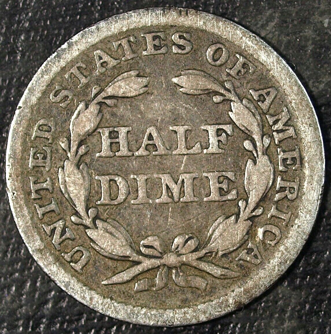 1850 P Seated Liberty Silver Half Dime ☆☆ Circulated ☆☆ Great For Sets 204