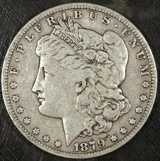 1879 S Reverse of 1878 Morgan Silver Dollar ☆☆ Circulated ☆☆ Great For Sets 400A