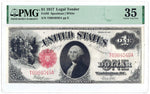 1917 PMG 35 Choice Very Fine $1 Legal Tender Note ☆☆ Fr.39 ☆☆ Spellman/White 049