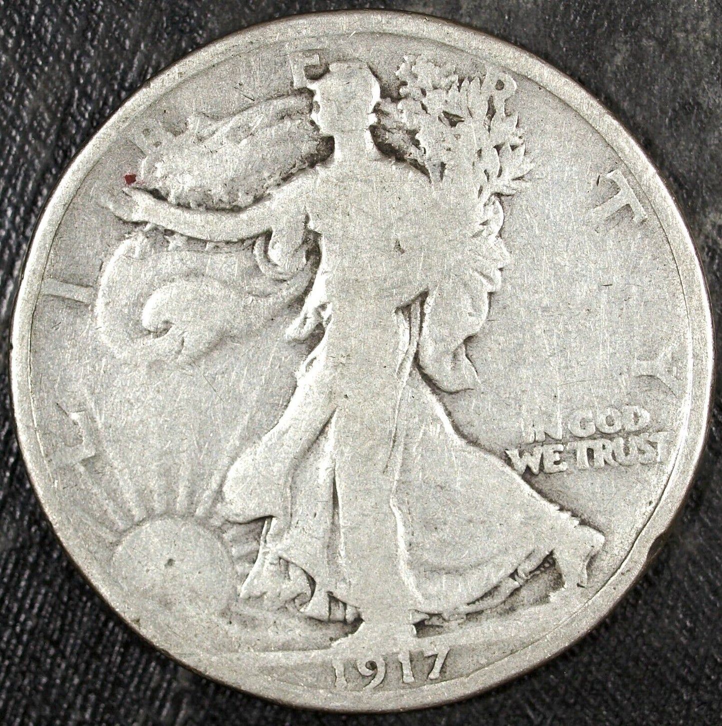 1917 P Walking Liberty Silver Half Dollar ☆☆ Circulated ☆☆ Great Set Filler 327