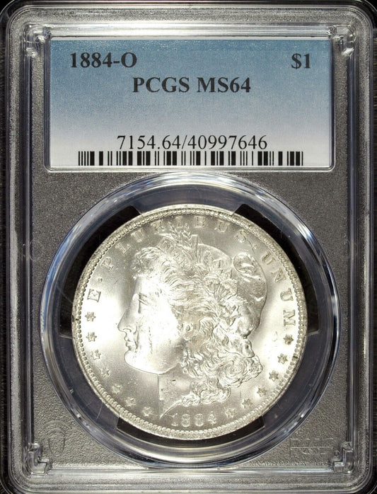 1884 O PCGS MS 64 Morgan Silver Dollar ☆☆ UnCirculated ☆☆ Great Set Filler 646