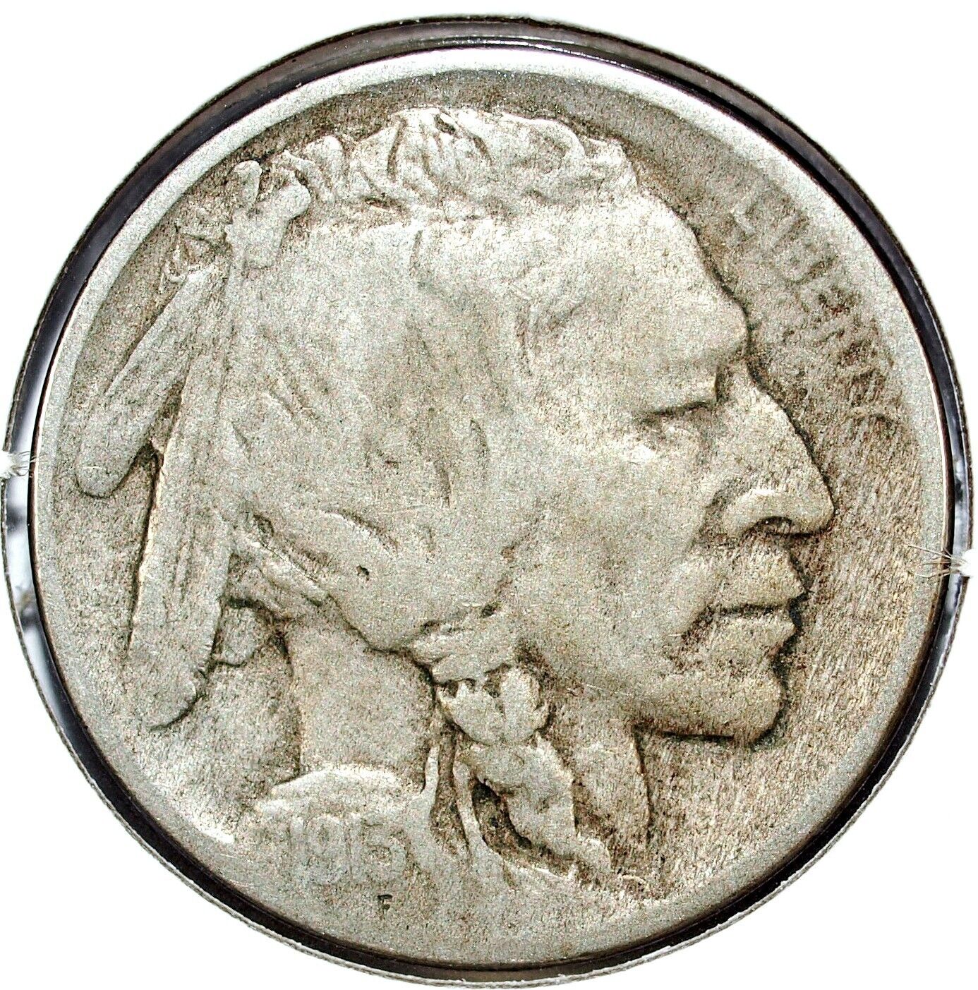 1913 D Type 1 Buffalo Nickel ☆☆ Circulated ☆☆ Great Set Filler 102