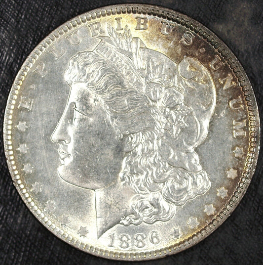 1886 P Morgan Silver Dollar ☆☆ UnCirculated ☆☆ Great Set Filler 203