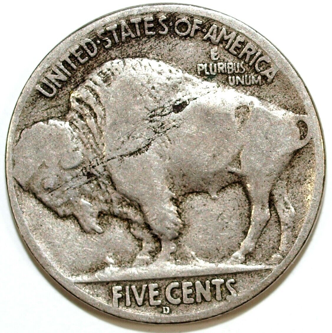 1918 D Buffalo Nickel ☆☆ Circulated ☆☆ Great Book Filler 705