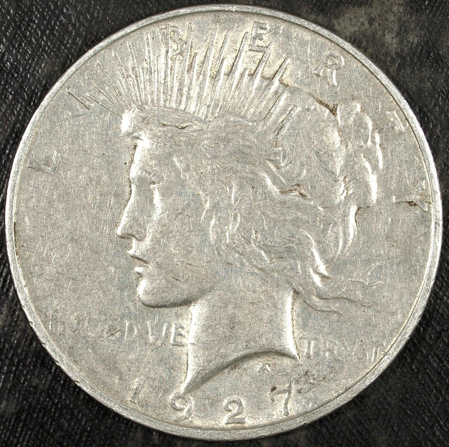 1927 D Peace Silver Dollar ☆☆ Circulated ☆☆ Great Set Filler 455