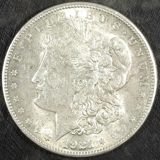 1921 S Morgan Silver Dollar ☆☆ Almost UnCirculated ☆☆ Great Set Filler 427