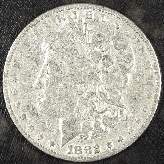 1882 P Morgan Silver Dollar ☆☆ Circulated Details ☆☆ Great Set Filler 194