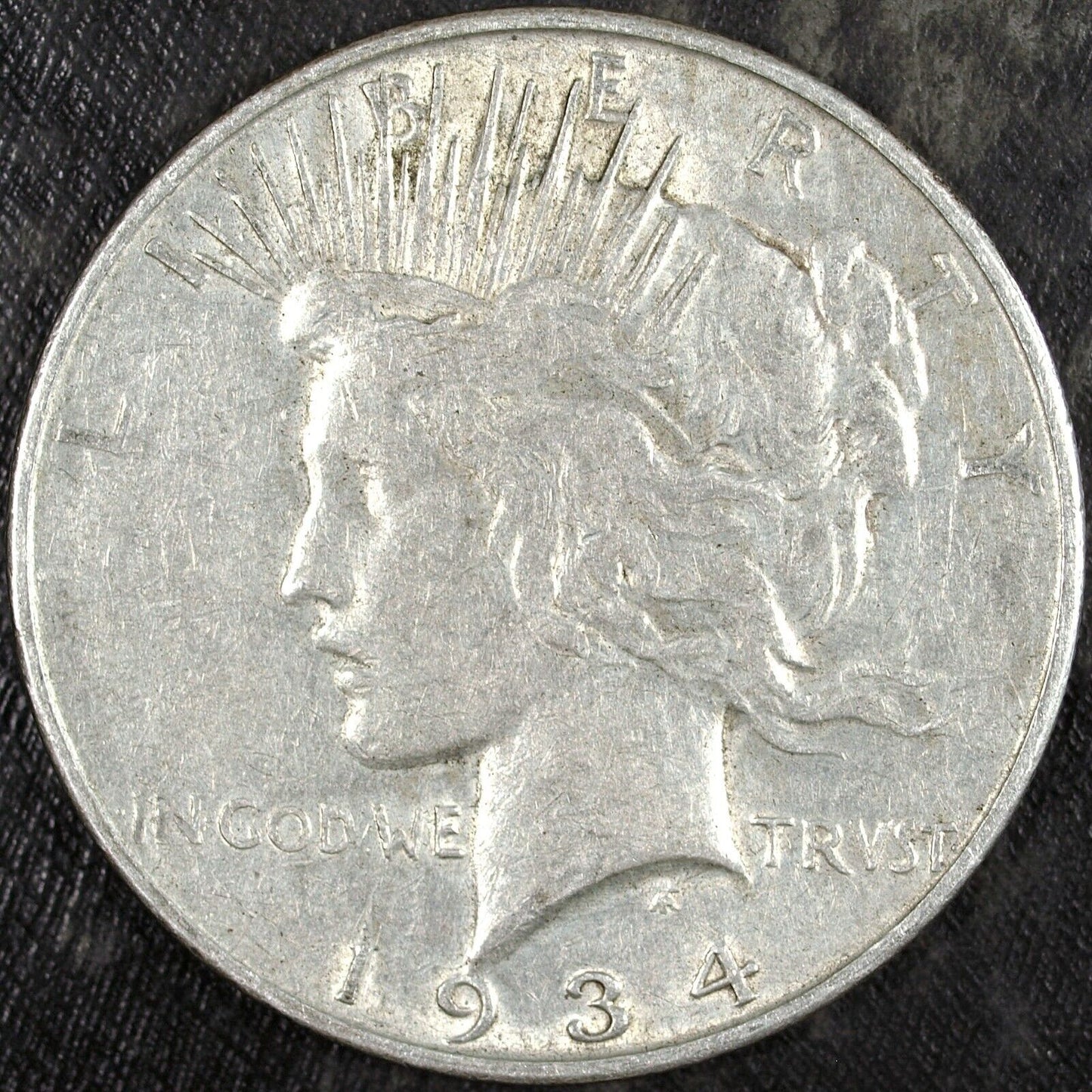 1934 D Peace Silver Dollar ☆☆ Circulated ☆☆ Great Set Filler 460