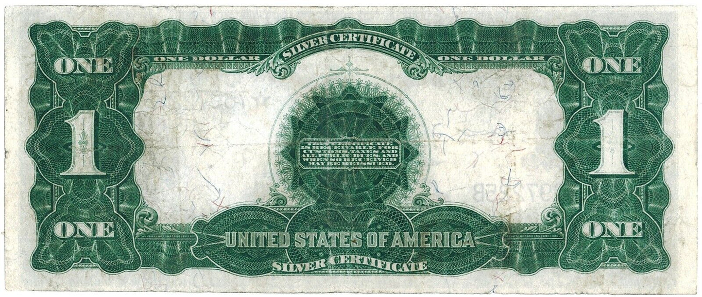 1899 Star $1 Black Eagle Silver Certificate ☆☆ Fr. 233 ☆☆ Tehee/Burke 225