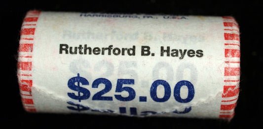 2011 Rutherford B. Hayes Presidential $25 US Dollar Roll ☆☆ Unopened ☆☆ 514