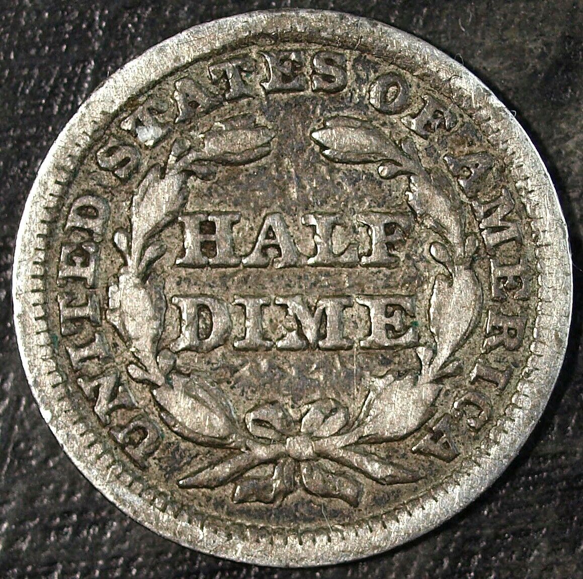 1848 P Seated Liberty Silver Half Dime ☆☆ Circulated ☆☆ Great For Sets 205