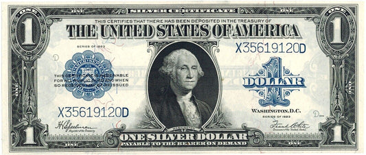 1923 Choice UNC $1 Silver Certificate ☆☆ Fr. 237 ☆☆ Spellman/White 120