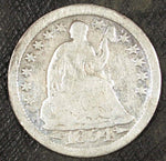 1854 O Seated Liberty Silver Half Dime ☆☆ Circulated ☆☆ Great For Sets 312