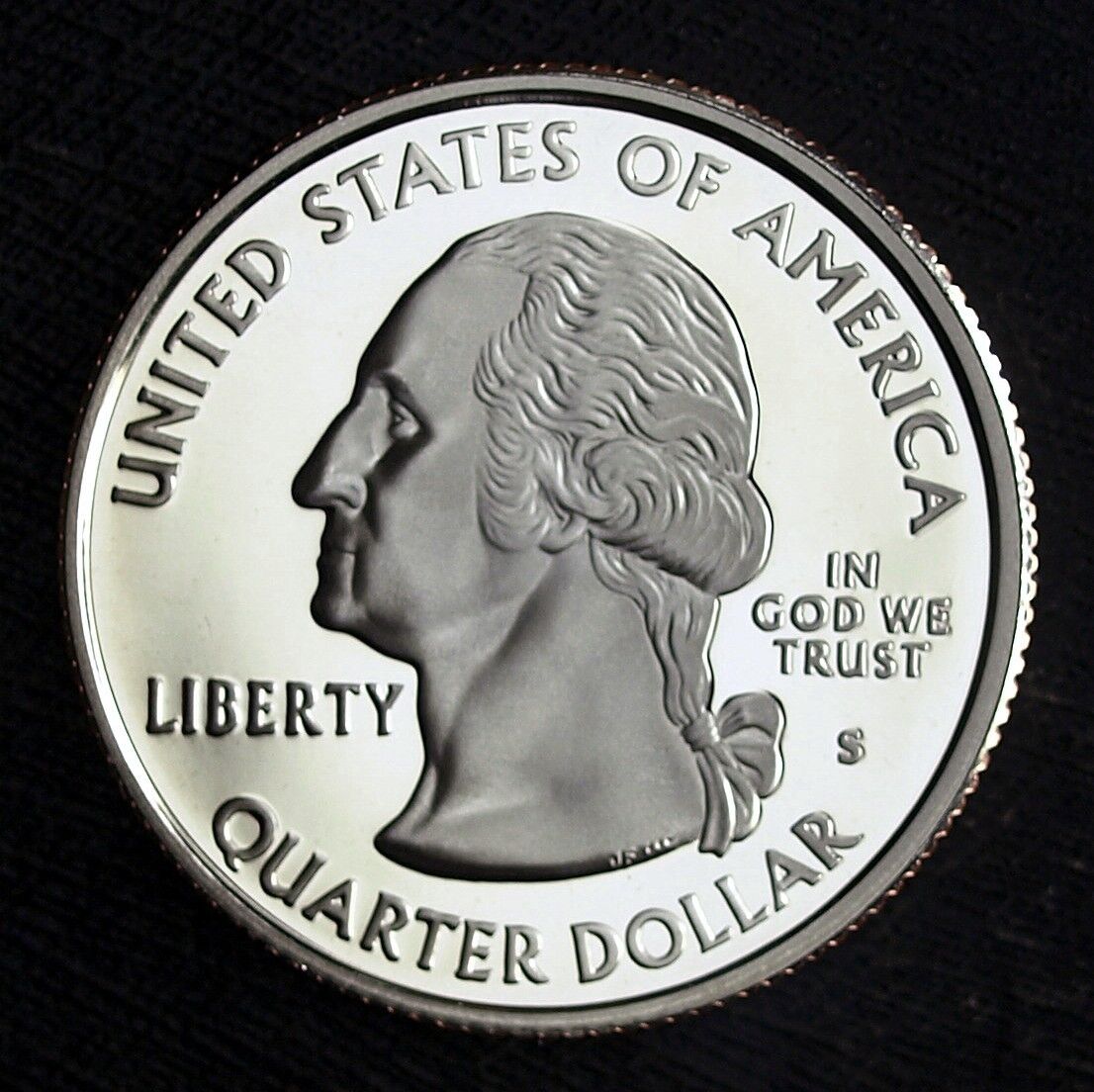 2006 S North Dakota State Clad Deep Cameo Proof Washington Quarter ☆☆