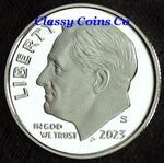 2023 S Clad Proof Roosevelt Dime ☆☆ Great For Sets ☆☆ Fresh Out of Proof Set