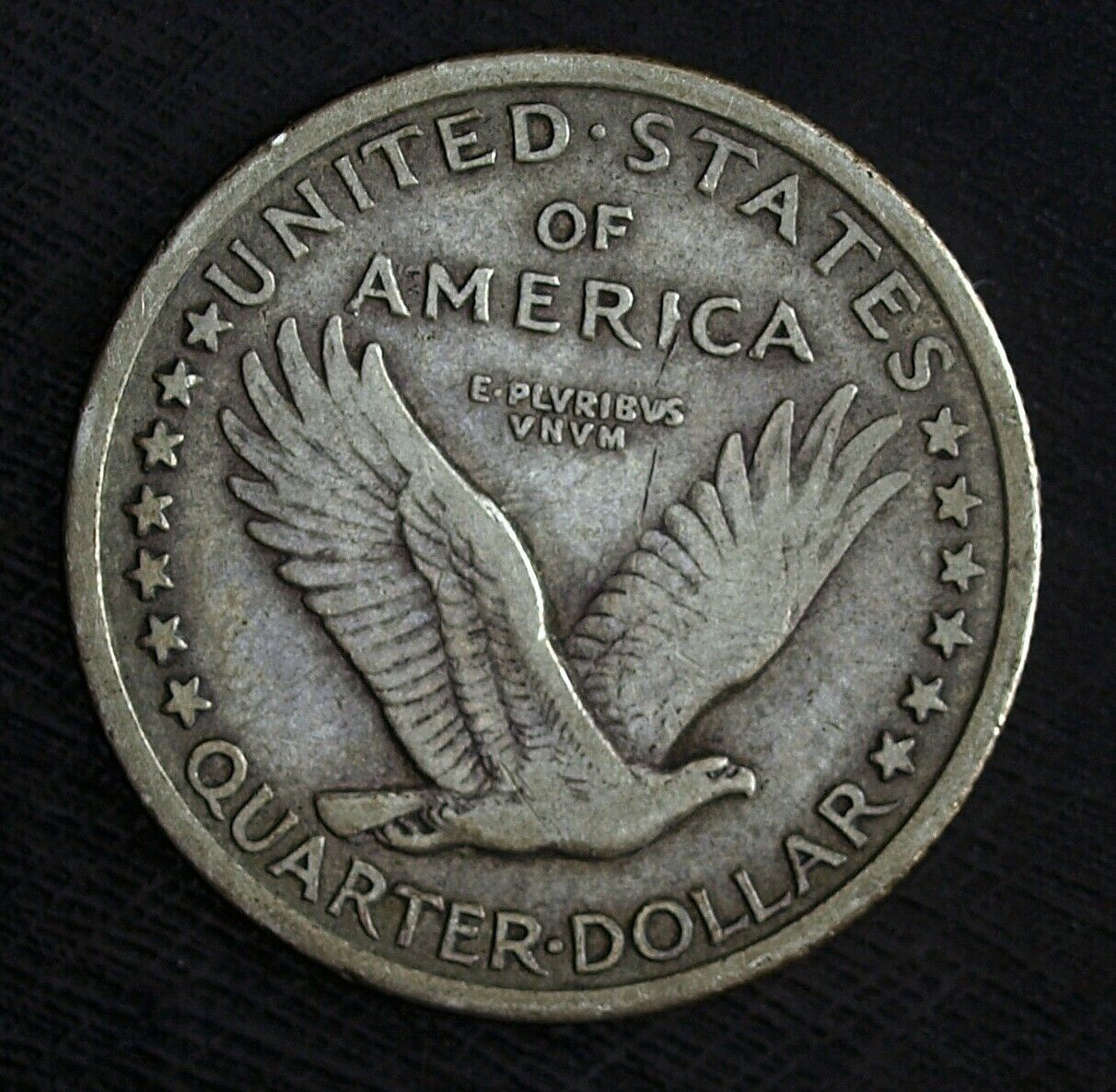 1917 P Type 1 Standing Liberty Silver Quarter ☆☆ Circulated ☆☆Great Book Filler