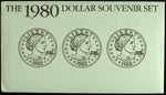 1980 Susan B. Anthony Dollar Souvenir Set ☆☆ Great Collectible ☆☆ 500