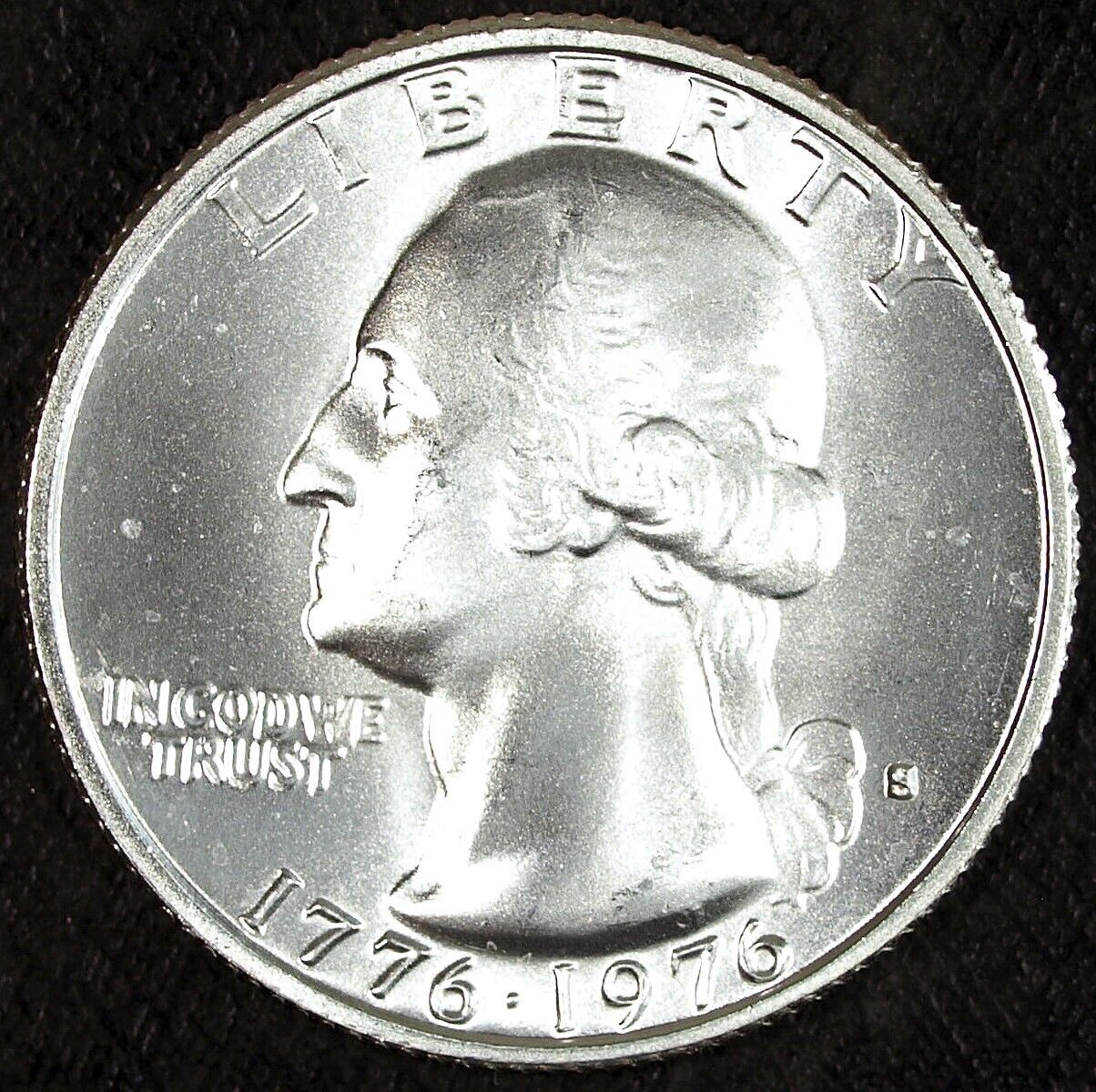 1976 S Bicentennial Washington Silver Quarter ☆☆ Uncir. ☆☆ Great For Sets ☆☆ 408